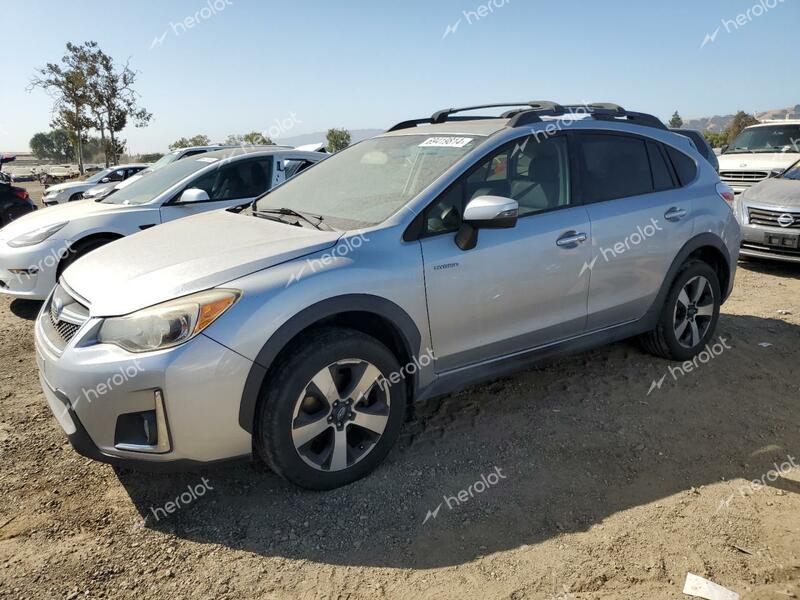 SUBARU CROSSTREK 2016 silver  hybrid engine JF2GPBLCXGH204149 photo #1