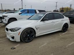 BMW M3 2018 white  gas WBS8M9C50J5K98694 photo #2