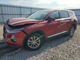 HYUNDAI SANTA FE S 2019 red  gas 5NMS23AD9KH102387 photo #2