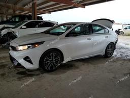 KIA FORTE GT L 2023 white  gas 3KPF54AD1PE563421 photo #2