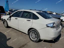 FORD FOCUS SE 2009 white sedan 4d gas 1FAHP35N99W210164 photo #3