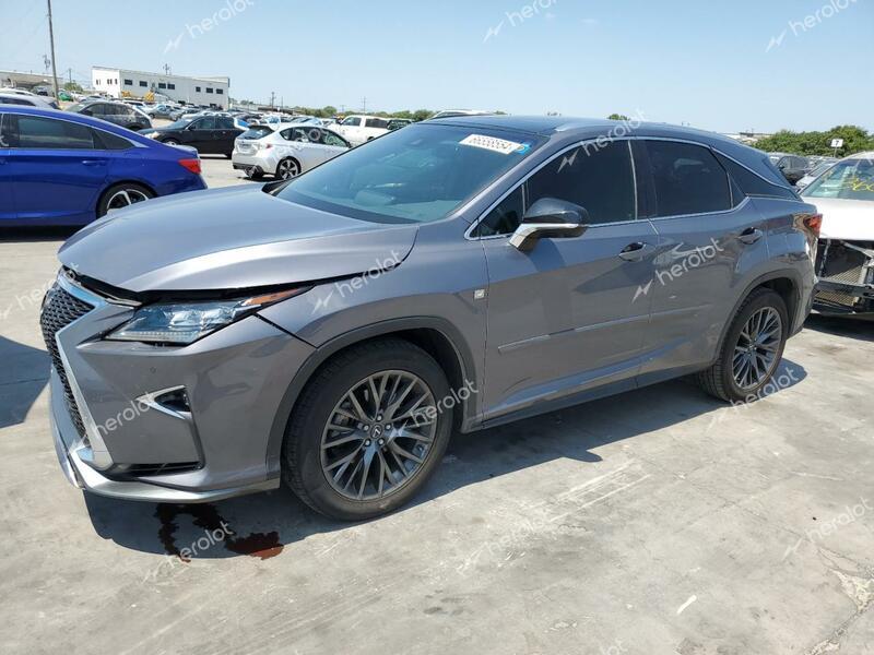 LEXUS RX 350 BAS 2017 gray  gas 2T2BZMCA4HC106474 photo #1