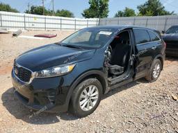 KIA SORENTO L 2019 black  gas 5XYPG4A35KG586217 photo #2