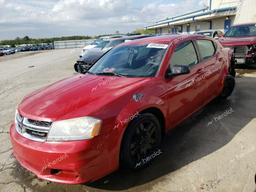 DODGE AVENGER SE 2013 red  gas 1C3CDZAB5DN547560 photo #2