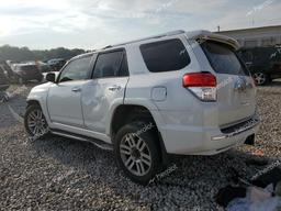 TOYOTA 4RUNNER SR 2013 white  gas JTEBU5JR3D5148459 photo #3