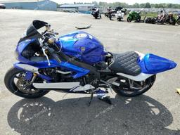 YAMAHA YZFR6 L 2007 blue  gas JYARJ12E27A022424 photo #4