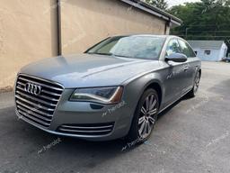 AUDI A8 L QUATT 2011 gray sedan 4d gas WAURVAFD7BN018734 photo #3