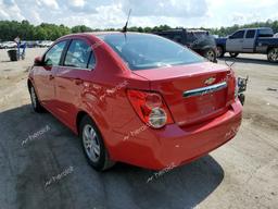 CHEVROLET SONIC LT 2012 red  gas 1G1JC5SH6C4106244 photo #4