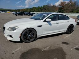 BMW M6 GRAN CO 2015 white  gas WBS6C9C5XFD467711 photo #2