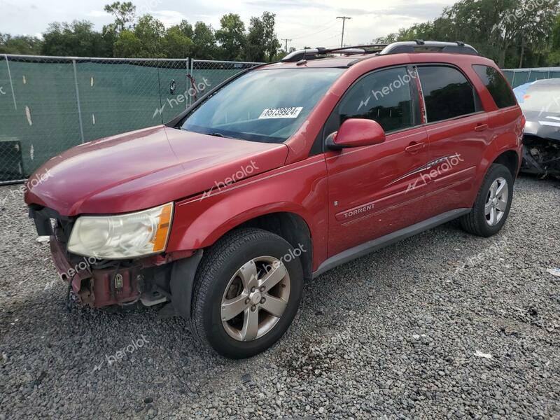 PONTIAC TORRENT 2006 red  gas 2CKDL63F466077698 photo #1