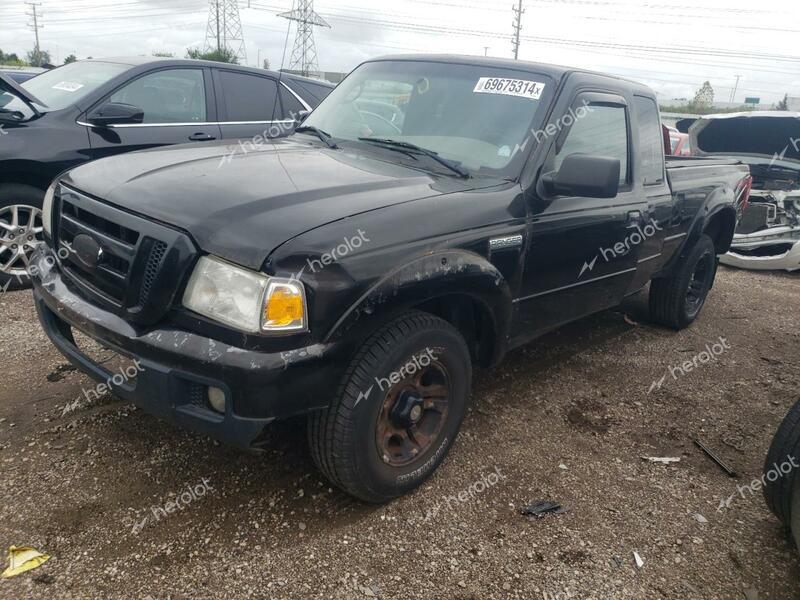 FORD RANGER SUP 2006 black 4dr ext gas 1FTYR44U96PA77396 photo #1