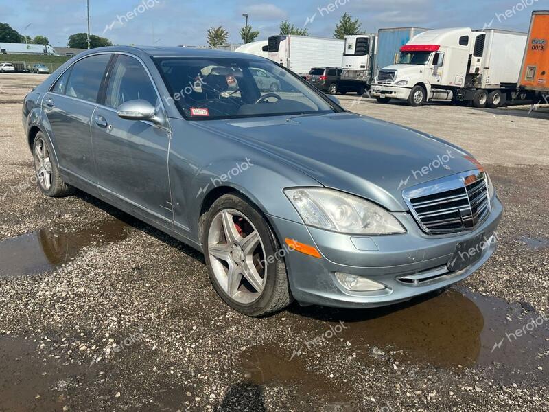 MERCEDES-BENZ S 550 2007 silver sedan 4d gas WDDNG71X17A043875 photo #1