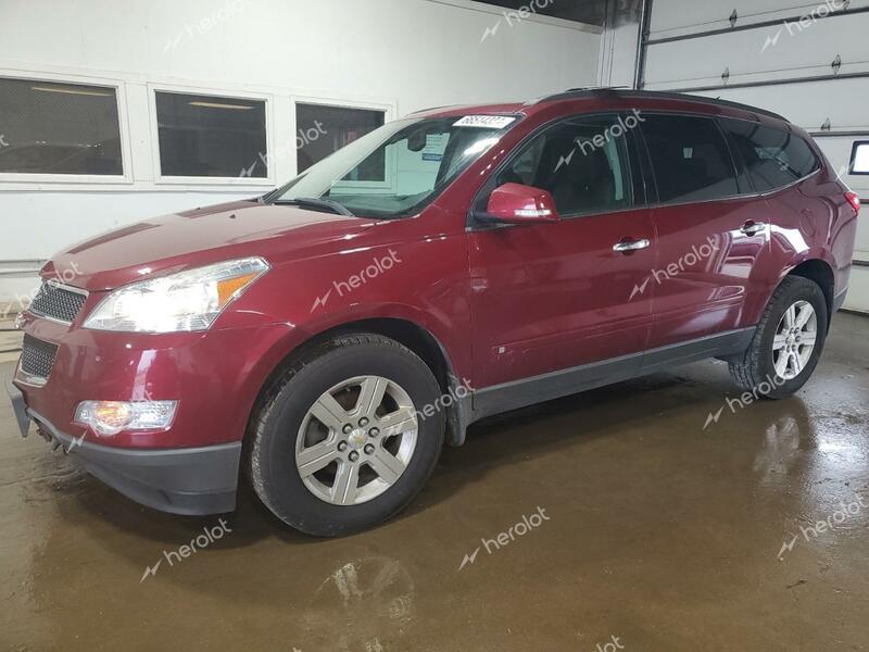 CHEVROLET TRAVERSE L 2010 maroon  gas 1GNLVGED5AS129710 photo #1