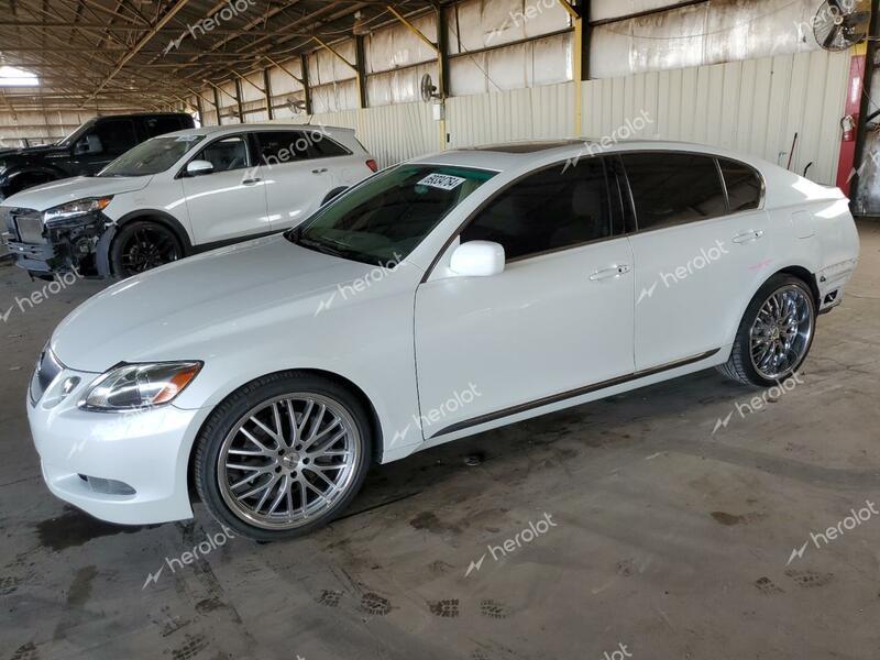 LEXUS GS 350 2007 white sedan 4d gas JTHBE96S070026811 photo #1