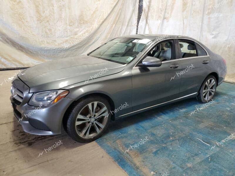 MERCEDES-BENZ C 300 2017 gray  gas 55SWF4JB8HU208770 photo #1