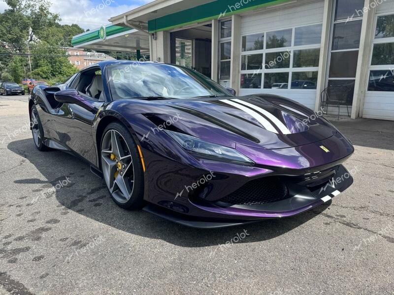 FERRARI F8 SPIDER 2022 purple  gas ZFF93LMA1N0275100 photo #1