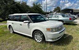 FORD FLEX SEL 2009 white 4dr spor gas 2FMDK52C69BA03265 photo #2