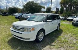 FORD FLEX SEL 2009 white 4dr spor gas 2FMDK52C69BA03265 photo #3