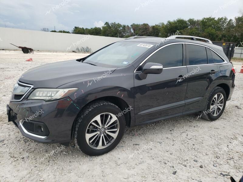 ACURA RDX ADVANC 2016 charcoal  gas 5J8TB3H73GL018836 photo #1