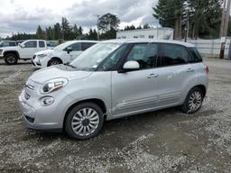 FIAT 500L EASY 2014 silver 4dr spor gas ZFBCFABH7EZ024628 photo #2