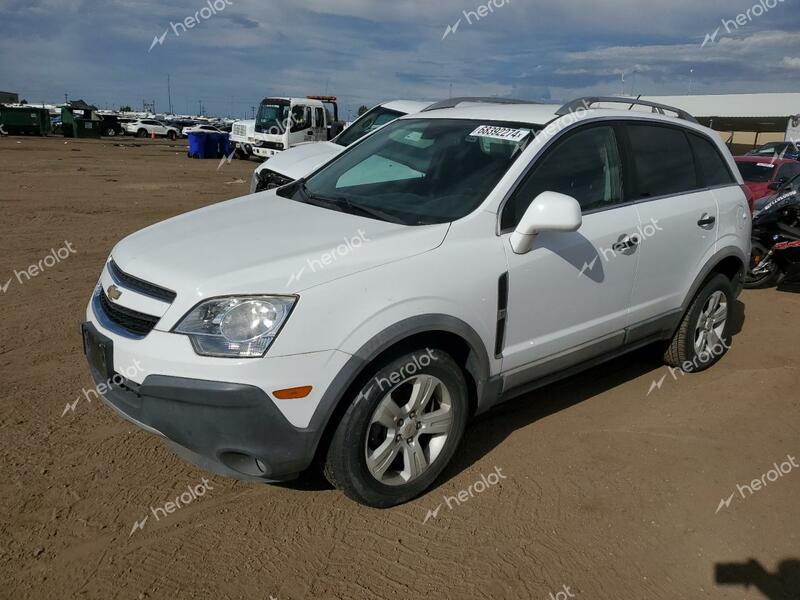 CHEVROLET CAPTIVA LS 2013 white  flexible fuel 3GNAL2EK4DS578996 photo #1