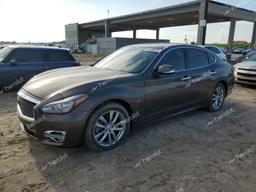 INFINITI Q70 3.7 LU 2018 brown  gas JN1BY1AP2JM180162 photo #2