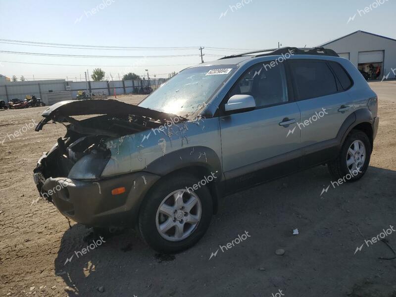 HYUNDAI TUCSON GLS 2005 silver  gas KM8JN72D05U215257 photo #1