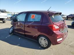 MITSUBISHI MIRAGE ES 2017 burgundy  gas ML32A3HJ0HH017885 photo #3