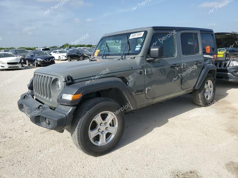 JEEP WRANGLER U 2022 gray  gas 1C4HJXDN5NW144890 photo #1