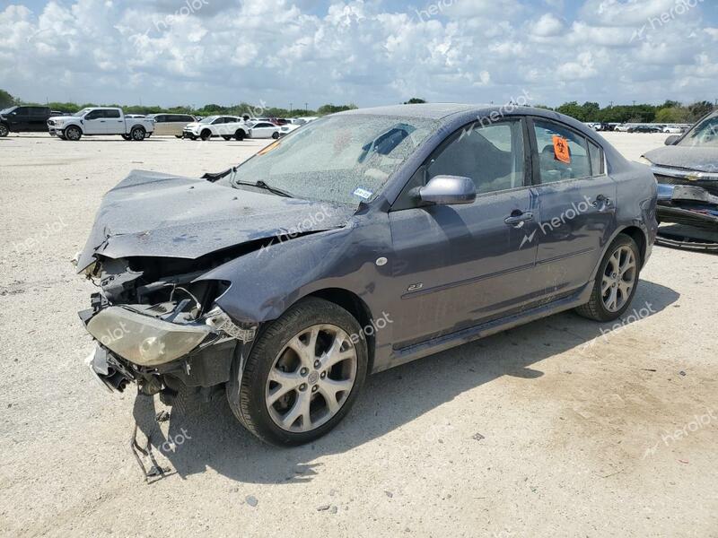 MAZDA 3 S 2008 gray  gas JM1BK324381777556 photo #1