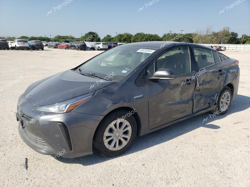 TOYOTA PRIUS NIGH 2022 gray  hybrid engine JTDKAMFU2N3173273 photo #1