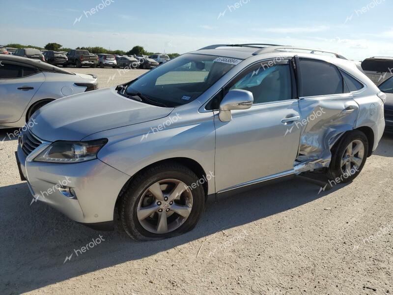 LEXUS RX 350 2013 silver  gas 2T2ZK1BA5DC107923 photo #1