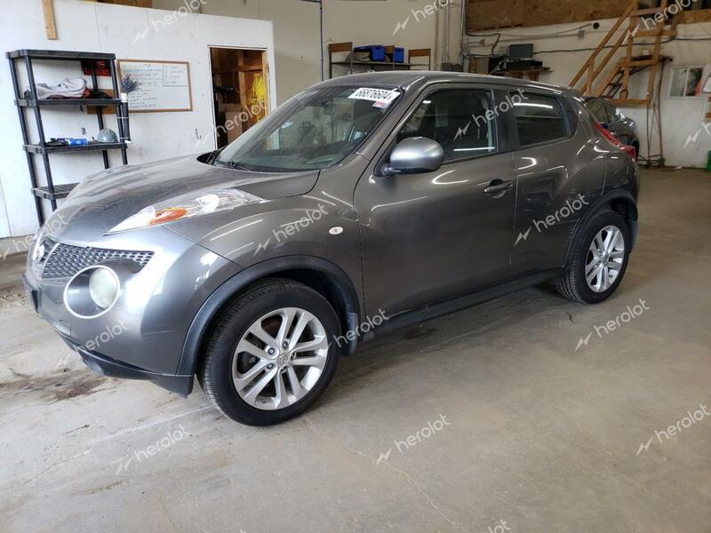 NISSAN JUKE S 2011 gray  gas JN8AF5MR6BT008747 photo #1