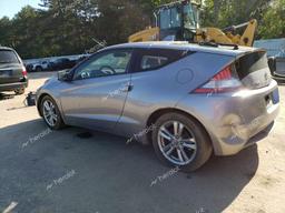 HONDA CR-Z EX 2011 silver  hybrid engine JHMZF1C65BS010072 photo #3