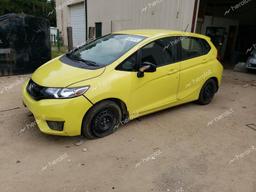 HONDA FIT LX 2016 yellow hatchbac gas JHMGK5H58GS009256 photo #2