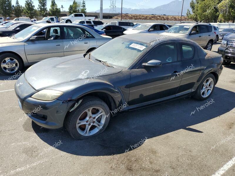 MAZDA RX8 2005 blue  gas JM1FE17N650141360 photo #1