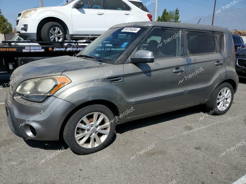 KIA SOUL + 2012 gray  gas KNDJT2A65C7421346 photo #1