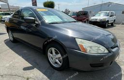 HONDA ACCORD EX 2004 gray coupe gas 1HGCM72564A024520 photo #2