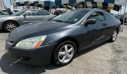 HONDA ACCORD EX 2004 gray coupe gas 1HGCM72564A024520 photo #3