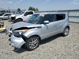 KIA SOUL + 2018 silver  gas KNDJP3A54J7569244 photo #2