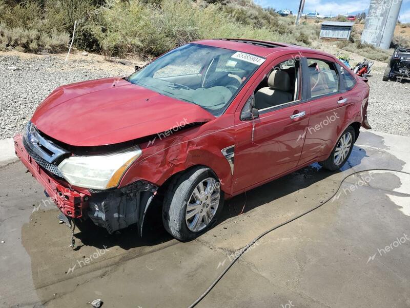 FORD FOCUS SEL 2009 red  gas 1FAHP37N09W249223 photo #1