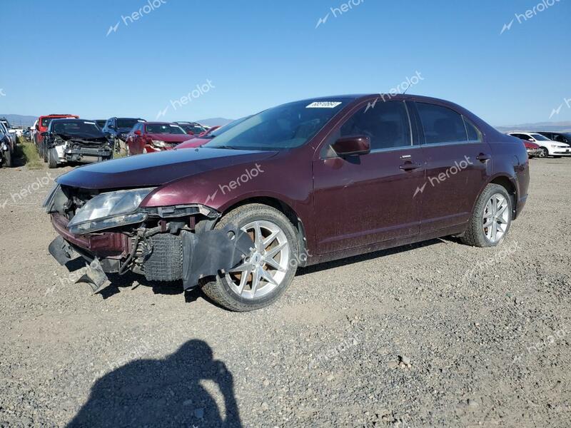 FORD FUSION SEL 2011 burgundy sedan 4d gas 3FAHP0JA9BR325308 photo #1