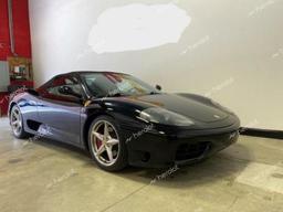 FERRARI 360 SPIDER 2002 black converti gas ZFFYT53A220127834 photo #2