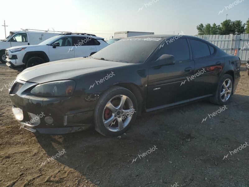 PONTIAC GRAND PRIX 2006 black  gas 2G2WC58C861112415 photo #1