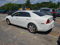 CHEVROLET MALIBU LS 2011 white sedan 4d gas 1G1ZB5E17BF300871 photo #3