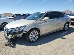 HONDA ACCORD EXL 2015 gold  gas 1HGCR2F89FA203968 photo #2