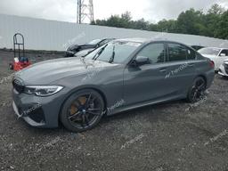 BMW M340I 2021 gray  gas WBA5U7C0XMFL38231 photo #2