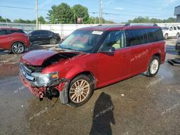 FORD FLEX SEL 2013 red  gas 2FMGK5C80DBD37923 photo #2