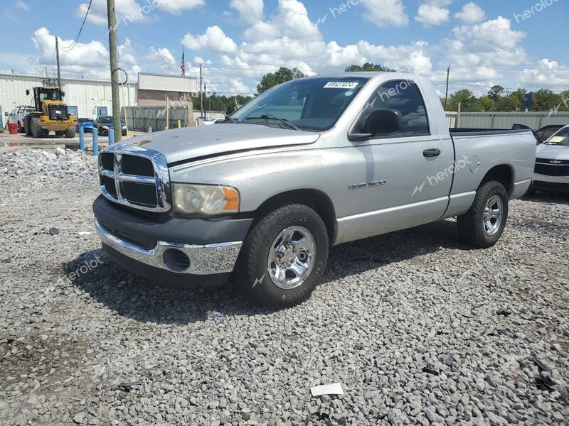 DODGE RAM 1500 S 2004 silver pickup gas 1D7HA16K24J138126 photo #1