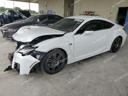 LEXUS RC-F 2021 white  gas JTHAP5BC8M5008178 photo #2